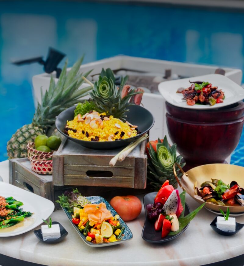 Northern Thai Cuisine set for two, served with authentic dishes at WildRice Restaurant, St Giles Boulevard.