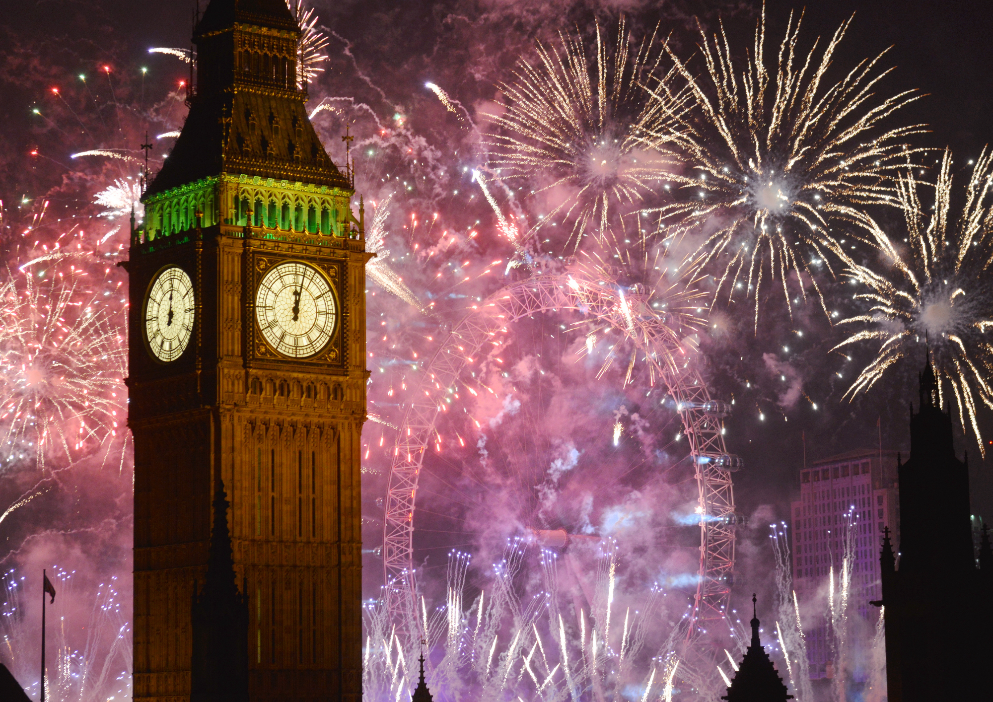 London New Year’s Eve Fireworks (Official Ticketed Areas)